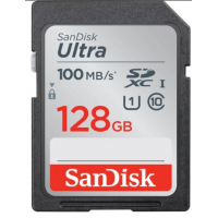 SANDISK SDXC ULTRA 128GB 100MB/s UHS-I C10